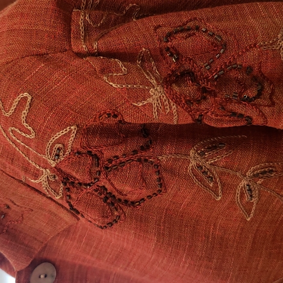 Rust Colored Red/Brown Jacket - Picture 4 of 10